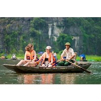 Ninh Binh Ganztagestour: Besuchen Sie Hoa Lu und Tam Coc mit Boot und Fahrrad