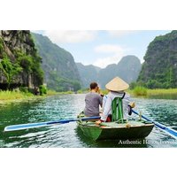Hoa Lu Tam Coc 1-tägige Gruppentour (Radfahren, Bootfahren, Höhlenerkundung)