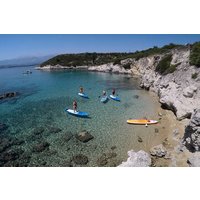 SUP- und Schnorchel-Tour Blaue Lagune - Loutraki Bay