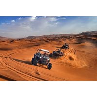 Selbstfahrender Dünenwagen mit Sandboarding und Kamelreiten