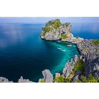 Ganztägige Luxus-Kleingruppentour zu den Ang Thong-Inseln
