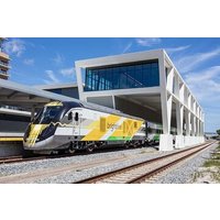 Brightline Orlando Bahnhof nach Port Canaveral Kreuzfahrtschiffe