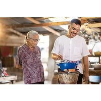 Kochkurs mit dem einheimischen Koch Geng und der Familie O auf Samui