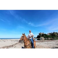 Los Naranjos Beach Reiten im Tayrona Park.
