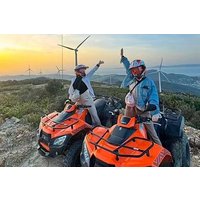 Sonnenuntergang ATV Abenteuer in Tanger mit Medina Abendessen und Transfers