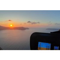 Gemeinsamer Hubschrauberflug Santorini 20 Minuten - 2 Passagiere