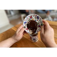 Türkischen Kaffee nach Hausmannskost in Istanbul und Wahrsagen