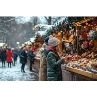 Bezaubernde Wiener Christkindlmarkttour mit lokalen Snacks