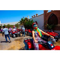 Hurghada 3 Stunden Safari Quad Bike, Kamelfahrt und kostenloses Einkaufen