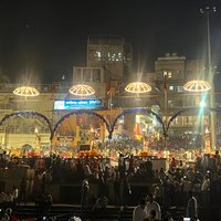 Abend Aarti von Mutter Ganga