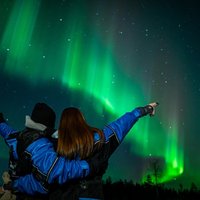 Rovaniemi: Private Aurora-Tour mit garantierten Sichtungen