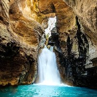 La Leona Wasserfall Extrem Wandern - Schwimmtour