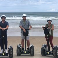 Segway-Kreuzfahrt am Strand