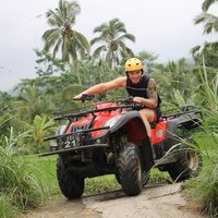 ATV Tour mit Affenwald Erfahrung in Bali