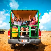 Aruba-Höhlenpool und geheime Strand-Safari-Tour