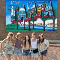 Private Stadtrundfahrt durch Tampa mit einem maßgeschneiderten Golfwagen