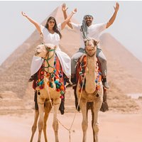 VIP Gizeh Pyramiden, Sphinx , Kamelritt & innen Große Pyramide Khufu