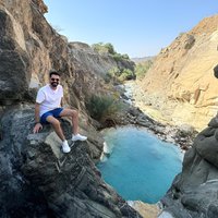 Wanderung in Wadi Shees und Crystal Lake